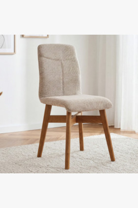 Stoličky jedálenské YORK, sivá - easy clean